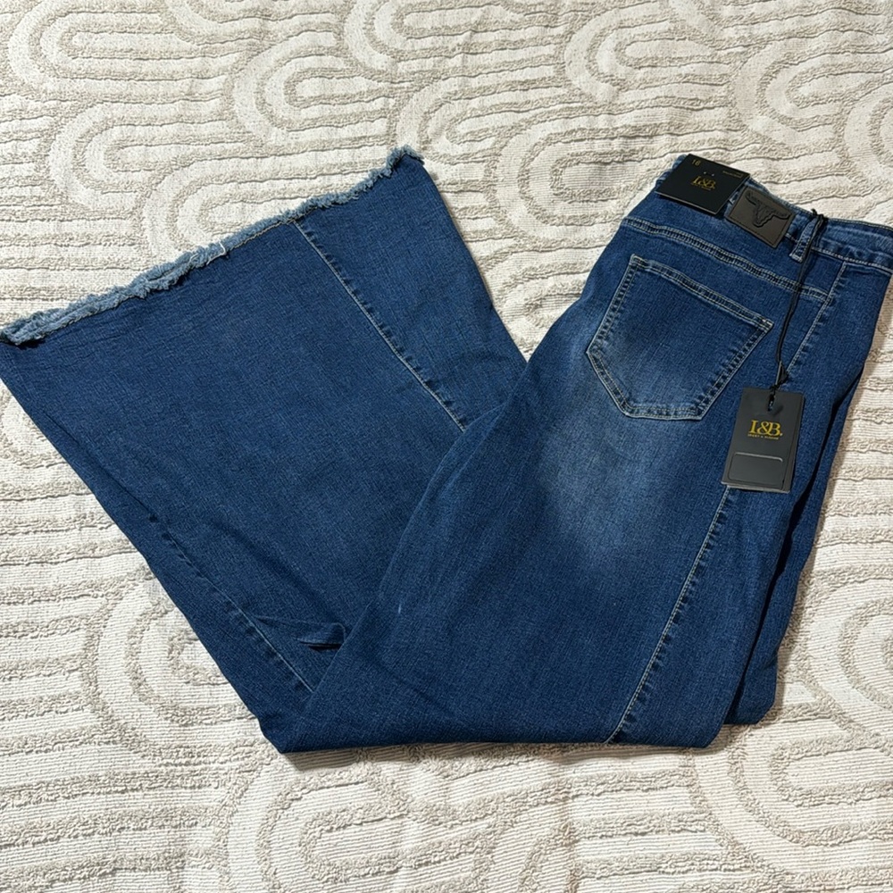 L&B high rise wide leg jeans NWT new with tags
